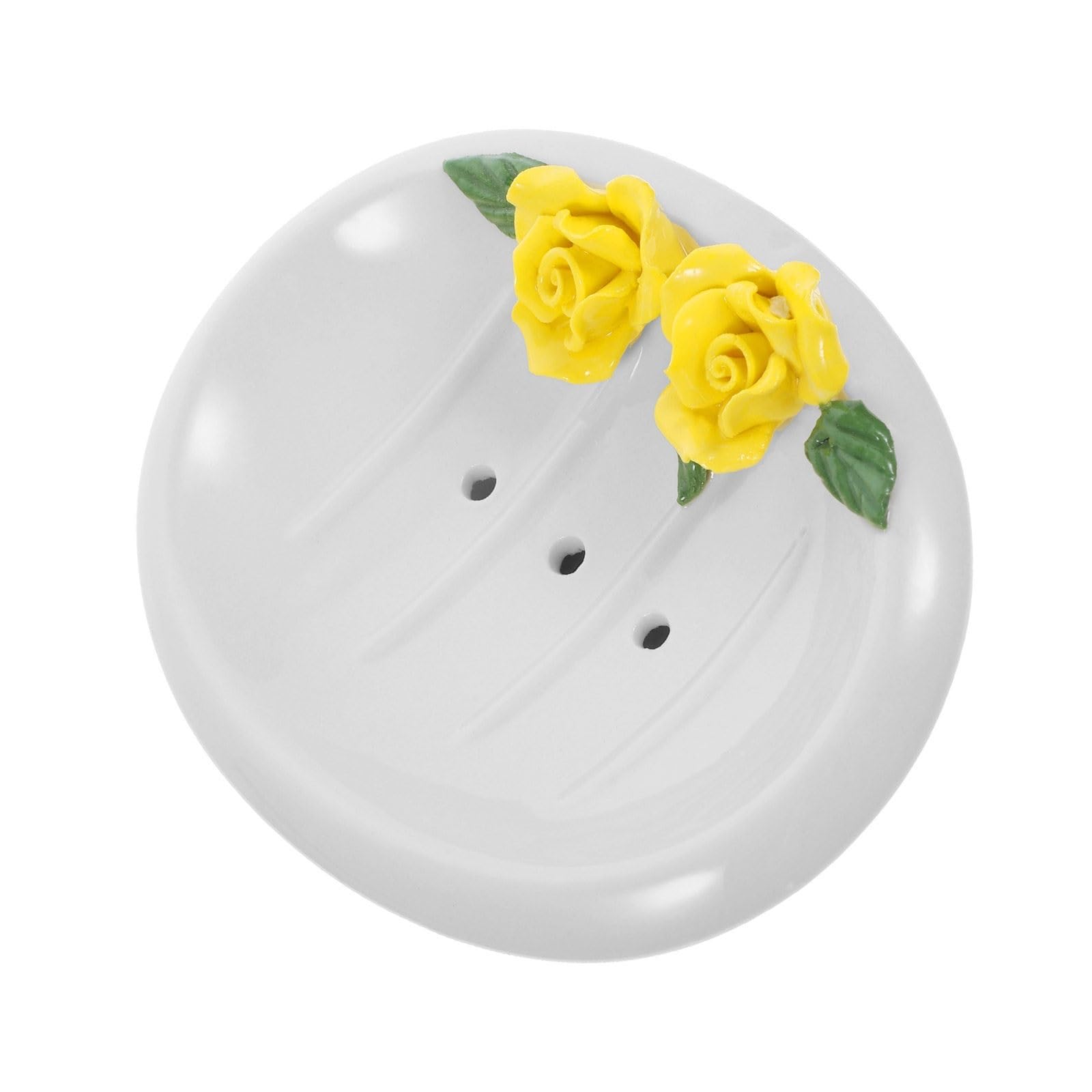 Jfnklfg One Color Ceramic Soap Dish 1Pc Ceramic Soap Dish