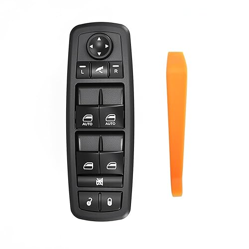 Interruptor de control de elevalunas eléctrico maestro para el lado del conductor delantero para Jeep Grand Cherokee 2014-2018, sustituye a