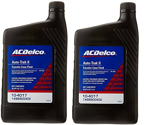 ACDelco 10-4017 Auto-Trak II Transfer Case Fluid - 33.8 oz (2 Pack)