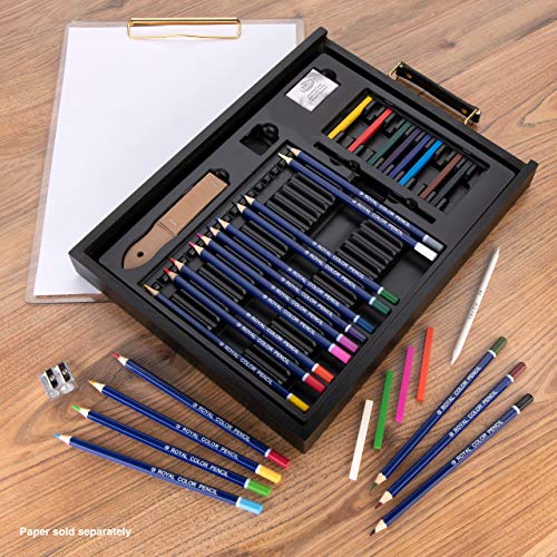 Palette à dessin CAS Royal & Langnickel BLK Series design noir - 4