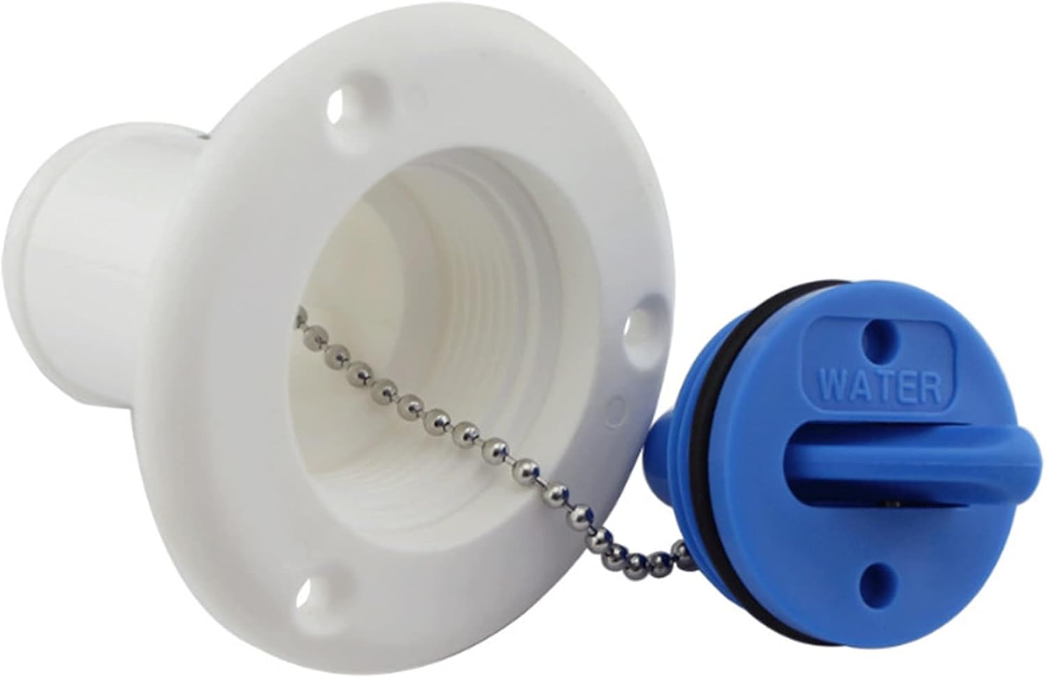 ホワイトウォーターインレットヨットキャンピングカーアクセサリー水タンクカバープラスチック水入口キャラバンアクセサリーキャンプカーモー