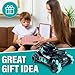 Remote Control Tank Car for Boys and Girls with 360° Water Bomb Marbles Shooting Cannon, High Speed All-Terrain Off-Road 4WD, and Stunt Functions, 12 and up