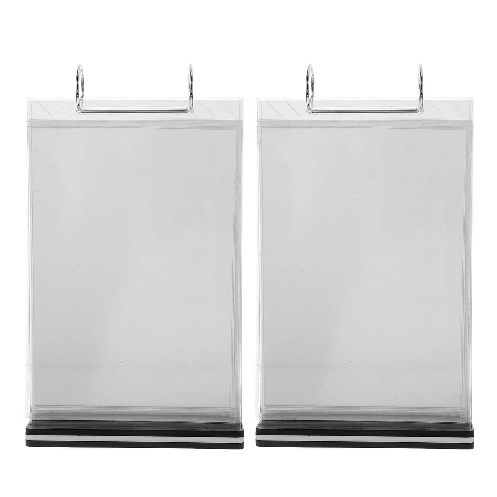 Porte-menu de bureau acrylique transparent pour optimiser l'espace table - 8