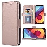 Compatible with LG LG Q6 Alpha Folio Flip Wallet Case,PU Leather Card Holder Slots Heavy Duty Full...