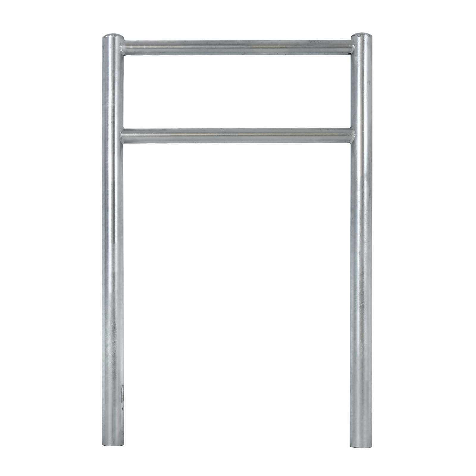 TRUTZHOLM Fahrradanlehnbügel mit Knieholm 115x75 cm Stahl feuerverzinkt Ø 60 mm Fahrradständer Anlehnbügel zum Einbetonieren Fahrradbügel Diebstahlsicherung Parker Fahrrad Anlehner