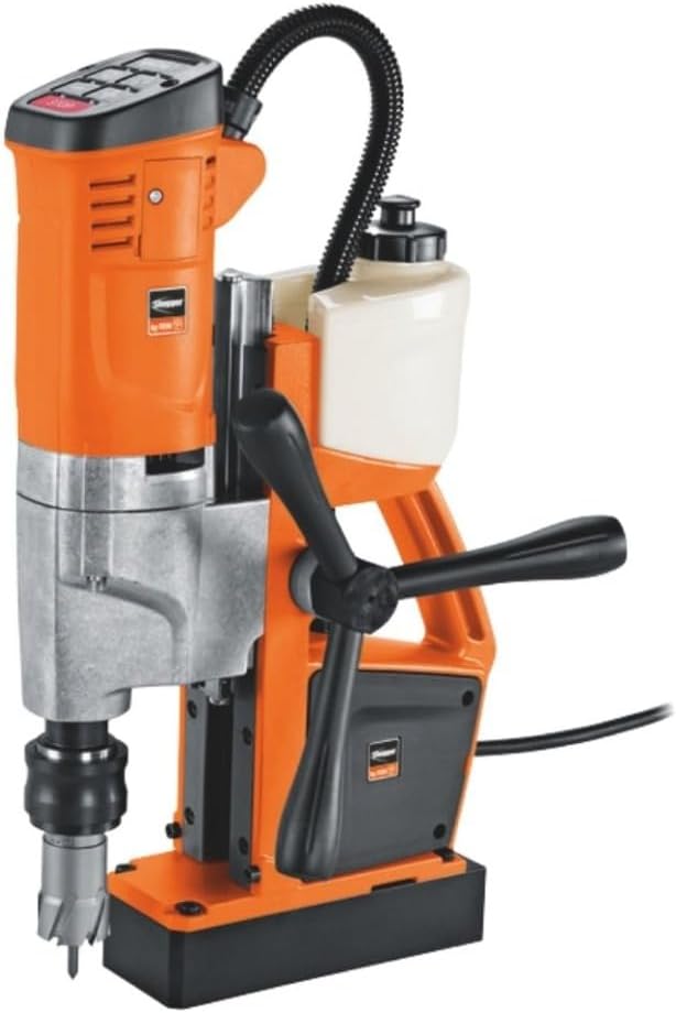 Fein 1,100W Universal Magnetic Core Drill with Motion Sensor and Integrated Coolant Tank - 1-3/8" HSS Cutter Max. Diameter, 2" Cutter Drilling Depth - JMU 404 M - 72705861120