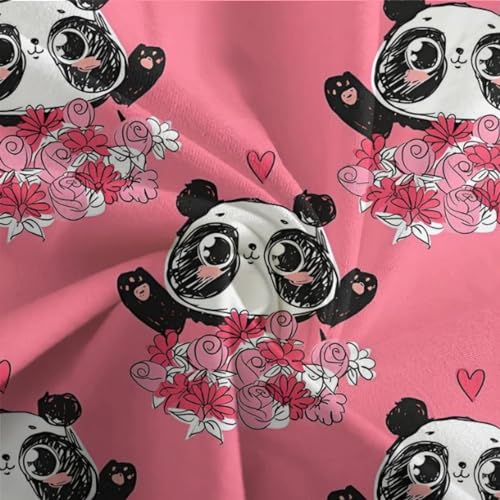 Funda nórdica panda 220x240 con cremallera juego de ropa de cama microfibra 3 piezas 8