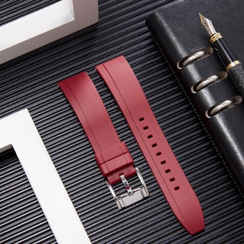 Image of BINLUN Quick Release Silicone Watch Bands Replacement Rubber Watch Straps 18mm 19mm 20mm 21mm 22mm 24mm Smartwatches Bands for Men and Women Waterproof Sport Watchbands