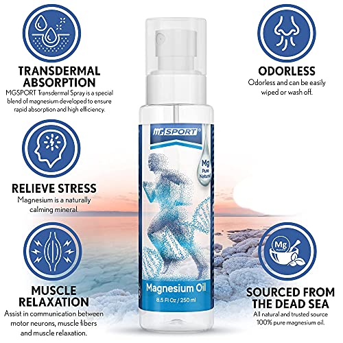 High Absorption Magnesium Gel And Oil Bundle - Supports Leg Cramps And Muscle Recovery #TOP1