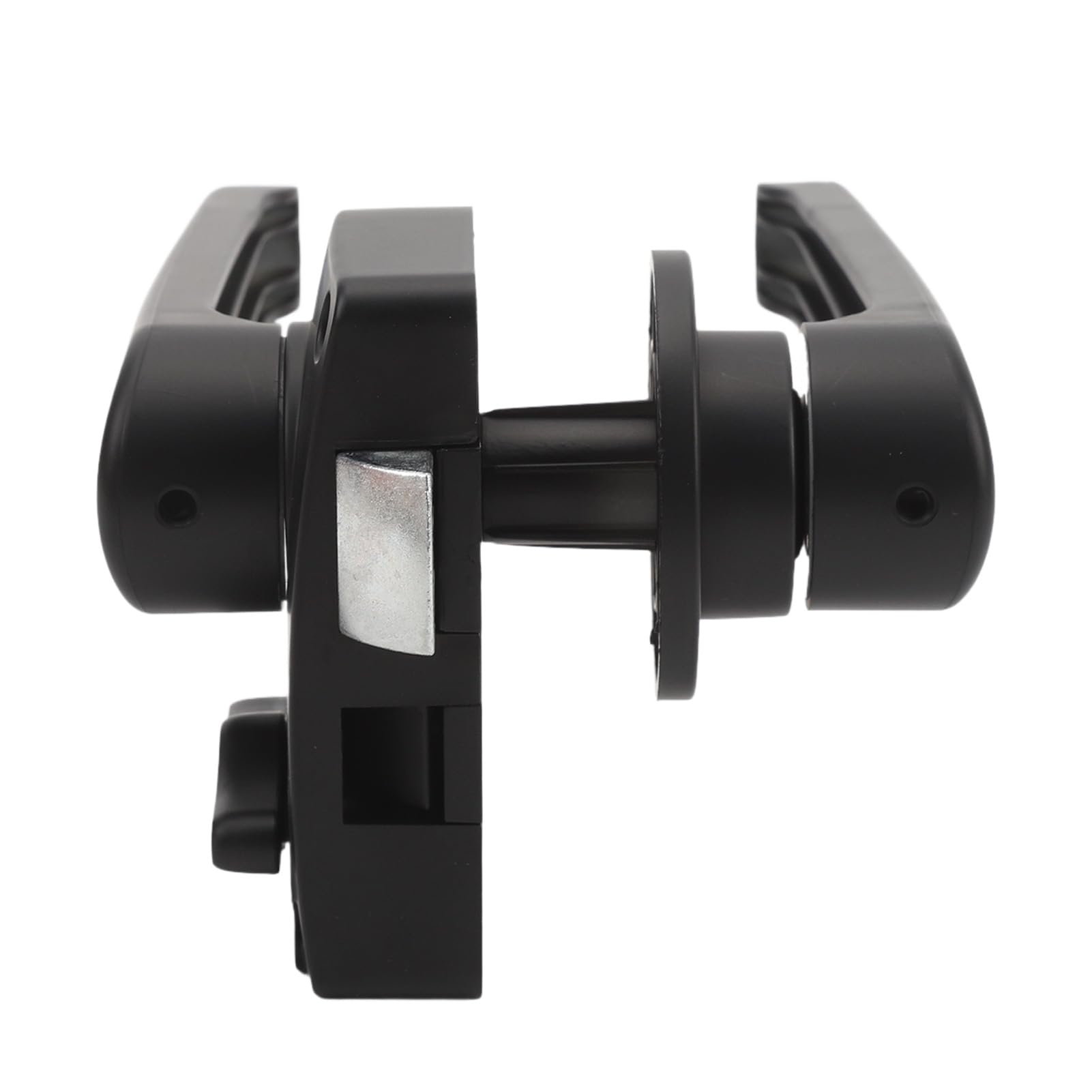 aqxreight Chiusura per Porta del Bagno per Maniglia Nera Opaca, Serratura per Privacy, per e Roulotte