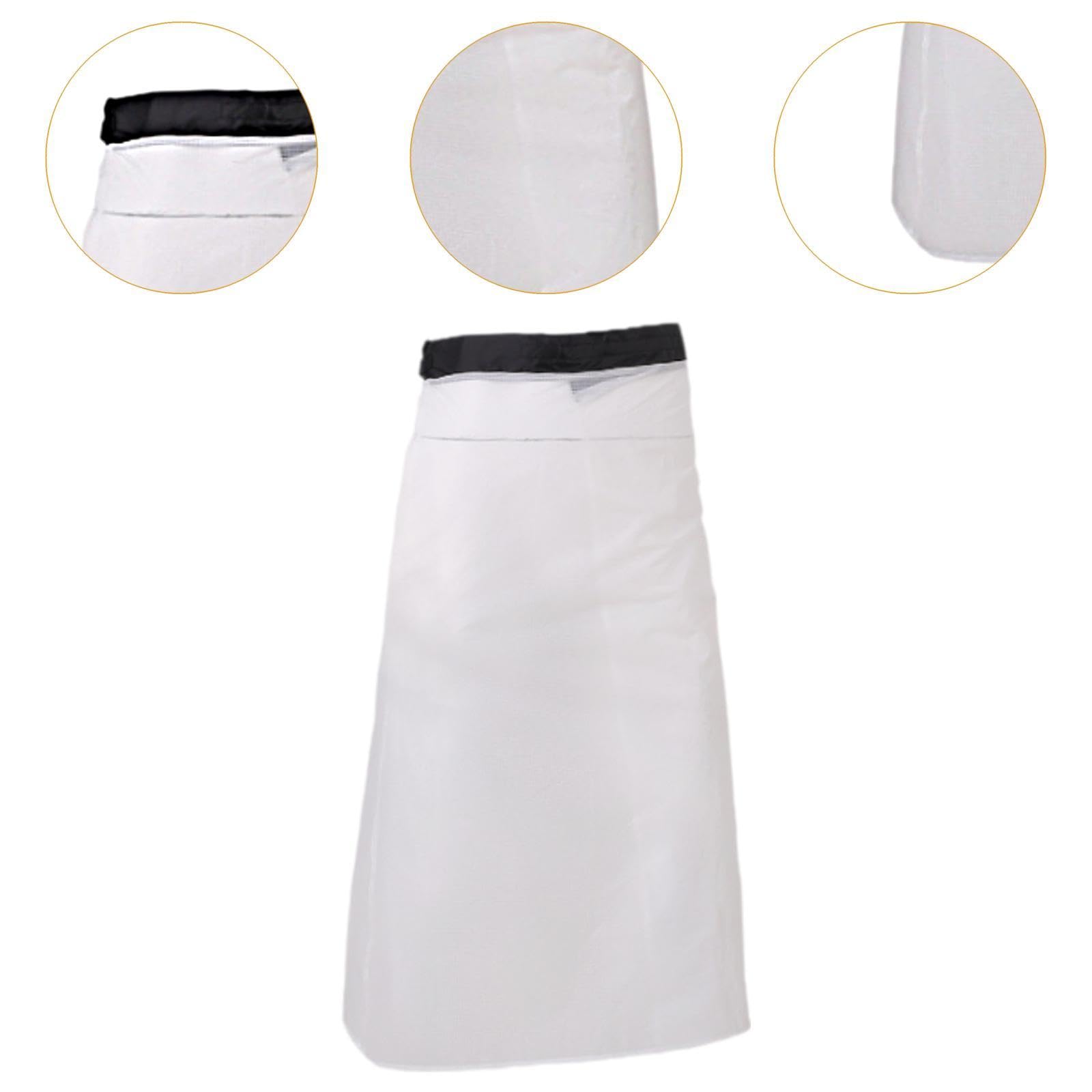 LOVIVER Jupe de Pluie Imperméable pour Homme Femme Activités Extérieures Tablier Imperméable Demi-corps En Nylon avec Taille Ajustable et Protectio