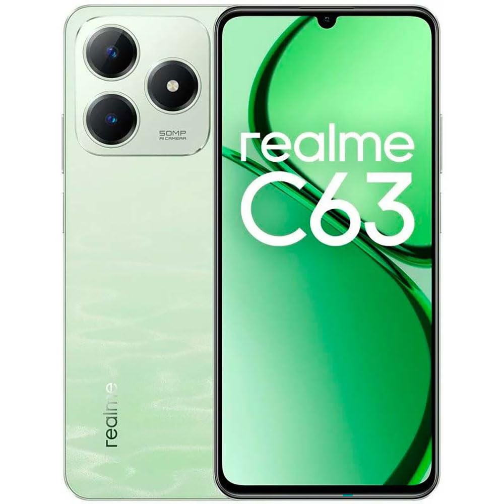 realme C63 スマートフォン SIMフリー Unlocked) Realme C63 8GB+128GB BLUE Global Ver. Dual SIM Android