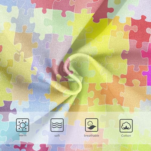 Colorful Puzzle Pieces Toddler Girls's Underwear 2T 202c14233