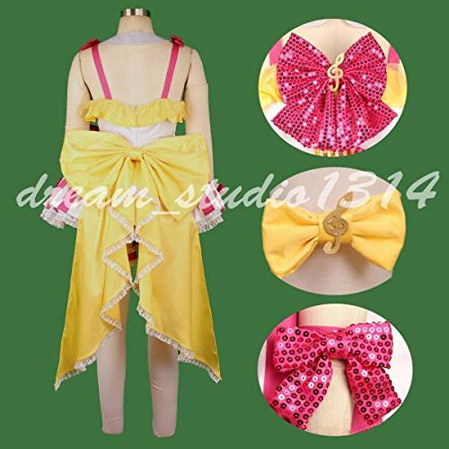 コスプレ衣装　Pharfaite レースリミテーションIllumina イエロー Amazon.co.jp: コスプレ衣装プリパラ風・真中らあら : ホビー