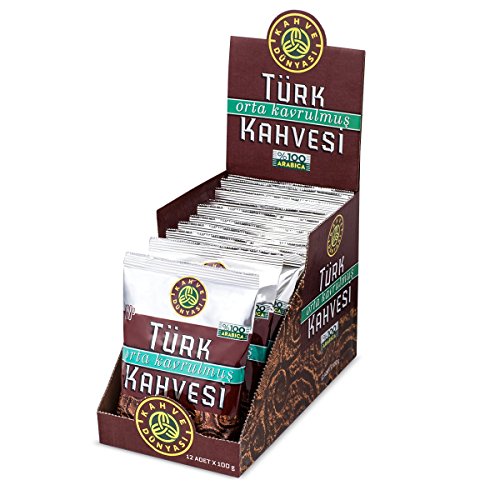 Kahve Dunyasi Turkish Ground Coffee Medium Roasted 100gram