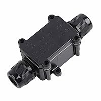 Vista 1 de Línea de cable subterráneo, caja de conexiones IP68, conector de línea de cable subterráneo de 2 vías, tamaño de junta para exteriores