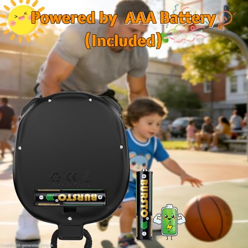 Digital Simple Stopwatch Timer, Single Lap Countdown Timer with On/Off, AAA Battery (Included) for Kids Students Coaches, Black - Image 5