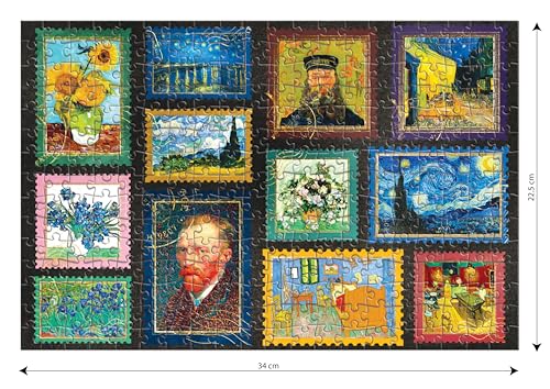 Image of Frank Van Gogh 300 Pieces Jigsaw Puzzles | Collector's Edition | Travel Friendly Mini Puzzles | Realistic Illustration Puzzle | Game for Focus & Memory | for Adults & Teenagers