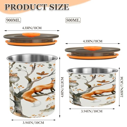 Contenedor Hermético de Acero Inoxidable para Café 17oz miniatura 3
