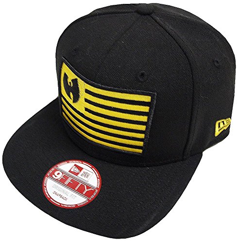 New Era Wu-Tang Flag Black Snapback Cap 9fifty Basecap Wu