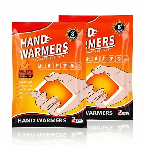 Image of Hand Warmers Heat Pouch for Instant Winter Comfort | 8+ Hours Heat Pad Warmth | Self Heating Warmer for Travel, Outdoor Work & Cold Trips | Heating Pouch for Winter (Pack of 2)