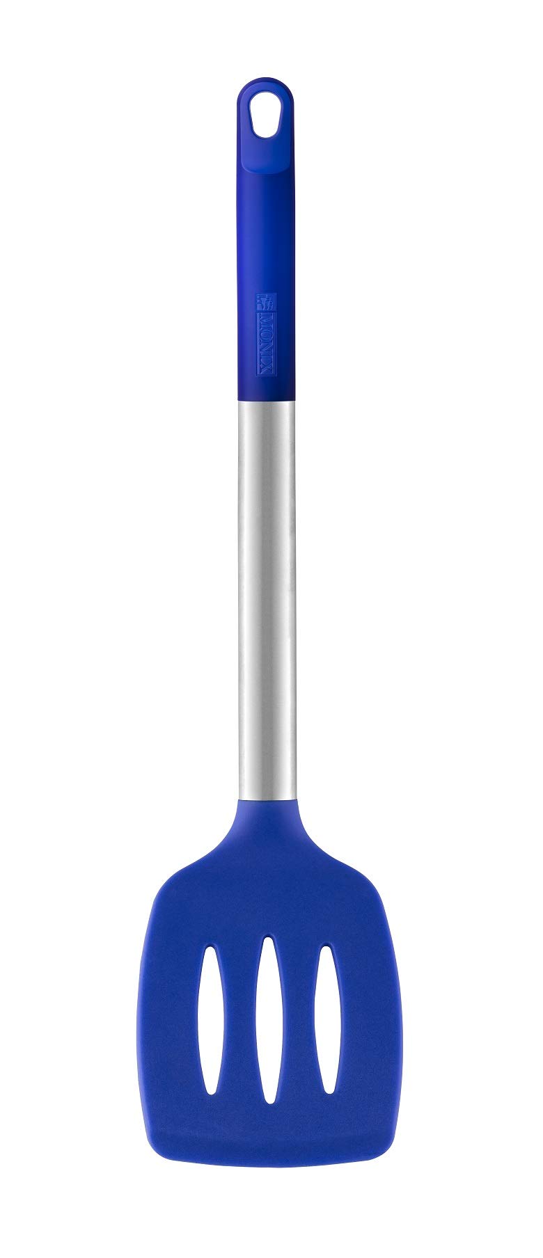 Monix M351703 Solid+ Kitchen Stainless Steel Nylon Silicone Food Contact Spatula