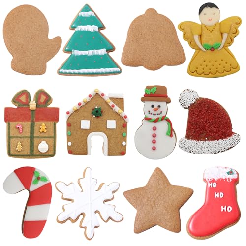 PME Navidad Cortadores de Galletas (Set de 12)