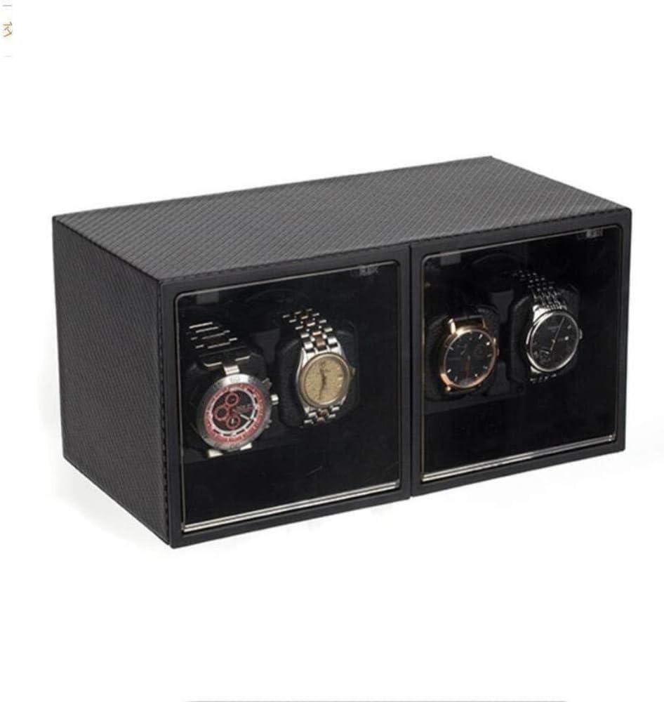 WMYYZYQ Watch Winders Shaker Mechanical Turn Automatic Winding Box Storage Fashion Winder