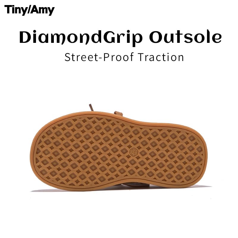 Kids Retro Sneakers for Boys and Girls – Classic Lace-Up Casual Shoes with H Letter Stripe – Durable Non-Slip Rubber Sole – Everyday School and Streetwear Shoes3