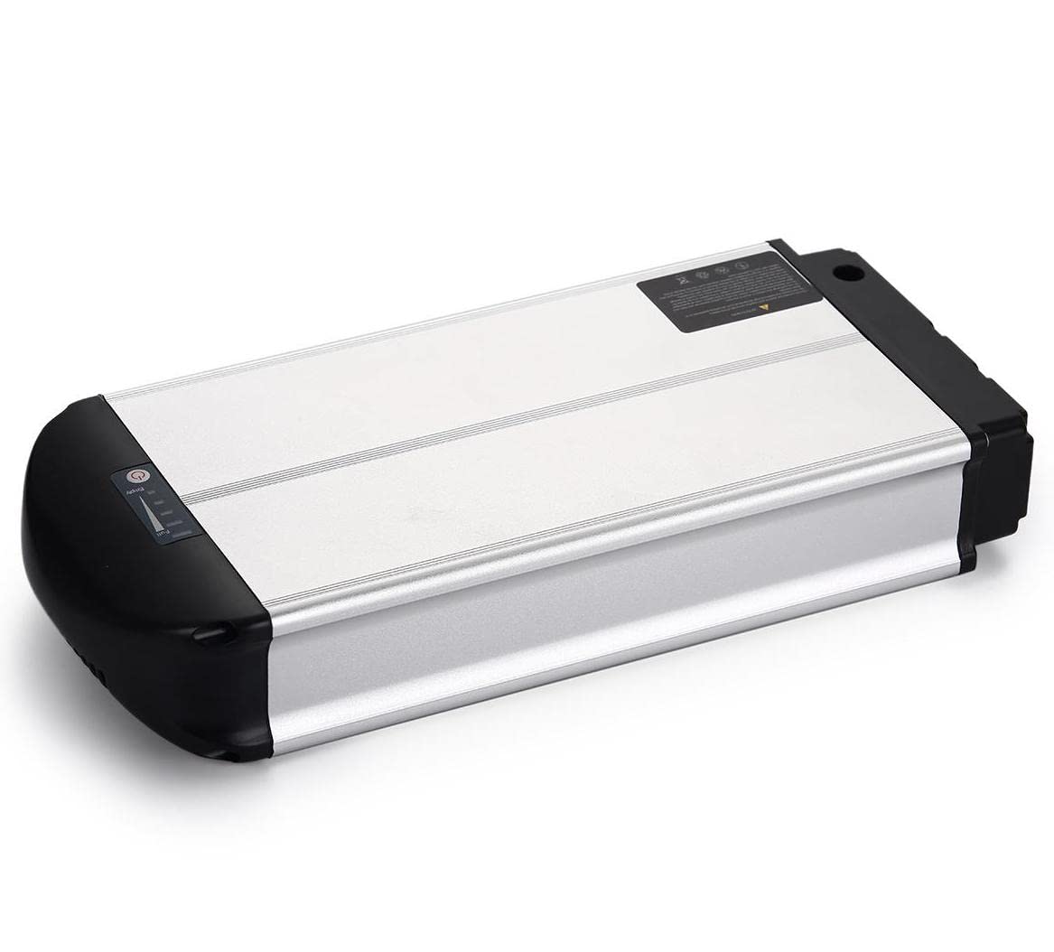 36V 13Ah XH370-10J Dolphin E-Bike Batterien Elektrofahrrad Gepäckträger Akku für Phylion Trio Rex Mifa Cyco Curtis ElFei McKenzie u.a.Ersatzbatterie