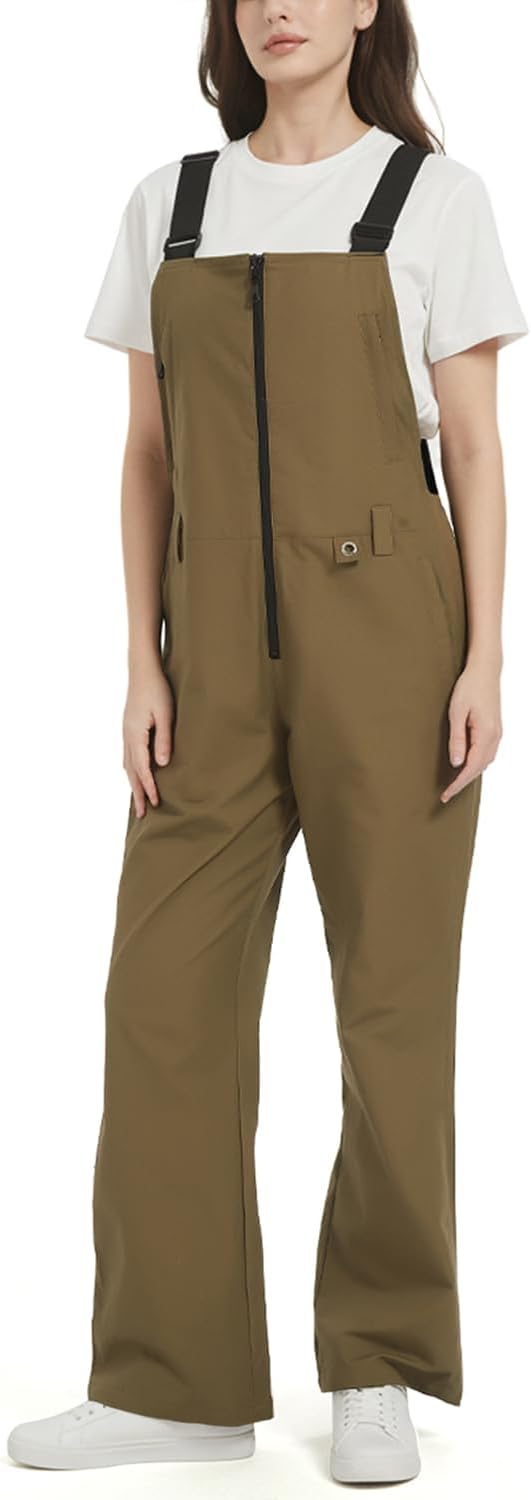 Women's Comfort Fit Tough Flex Canvas Work Bib Overalls