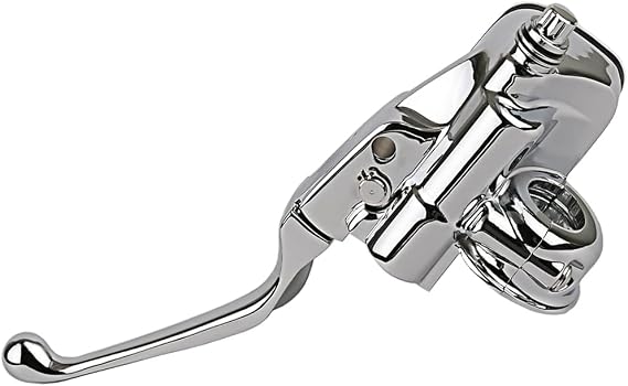 Handlebar Brake Control Kit 9/16 Inch Single Disc for 1996 Up Harley 45019-96 (Chrome)