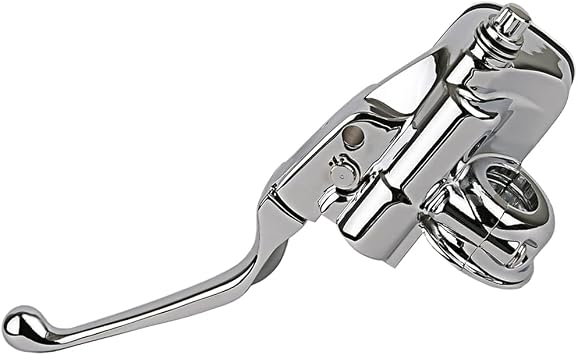 Handlebar Brake Control Kit 9/16 Inch Single Disc for 1996 Up Harley 45019-96 (Chrome)