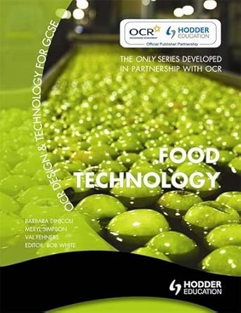 OCR Design and Technology for GCSE: Food Technology book cover