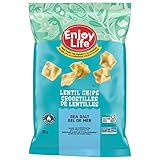 Enjoy Life Sea Salt Lentil Chips, Dairy Free Chips, Soy Free, 4 Oz
