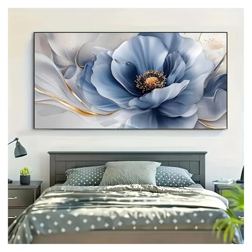 Impression sur toile XENITE affiche florale vintage sans cadre pour salon 40x80cm - 5