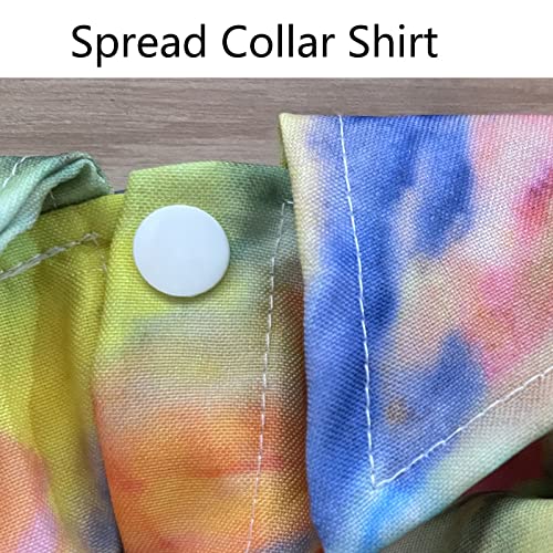 Loyalfurry Colorful Dog Shirts Fashion Tie Dye Pet Clothes Breathable Casual Doggie T-Shirts Puppy Cat Clothes Puppy Shirts For Small Dogs (M,Orange) #TOP4