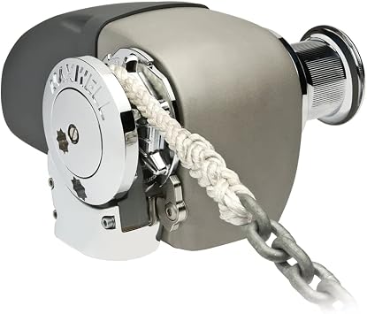 Maxwell HRC10812V Hrc 10-8 Rope Chain Horizontal Windlass 5/16 Chain, 5/8 Rope 12v, With Capstan