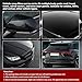 4.9 x 0.98Ft Car Wrap Vinyl,High Gloss Black Vinyl Wrap for Hood/Roof/Trunk Car Decorations,1 Roll Self-Adhesive Automotive Vinyls Wraps Automotive Exterior Accessories