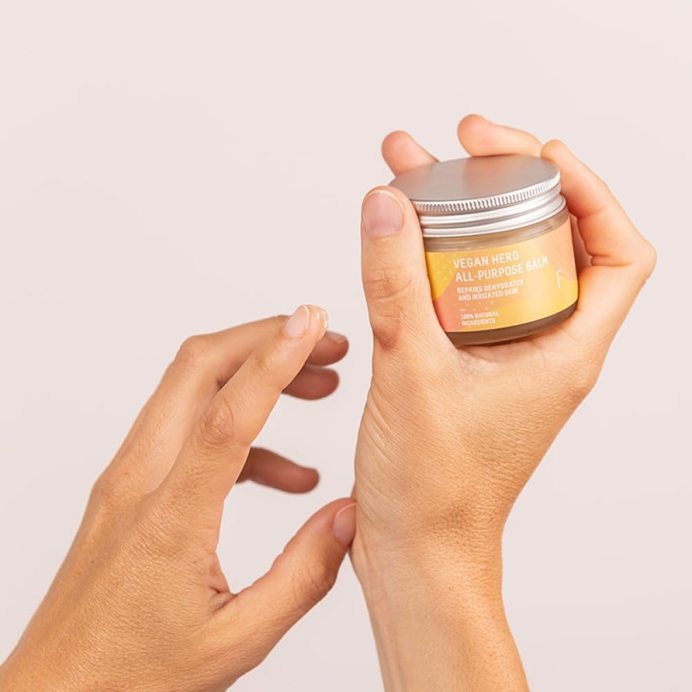 Freshly Cosmetics Bálsamo vegano calmante, cicatrizante y antiinflamatorio 100% natural Vegan Hero All-purpose balm. 40ml