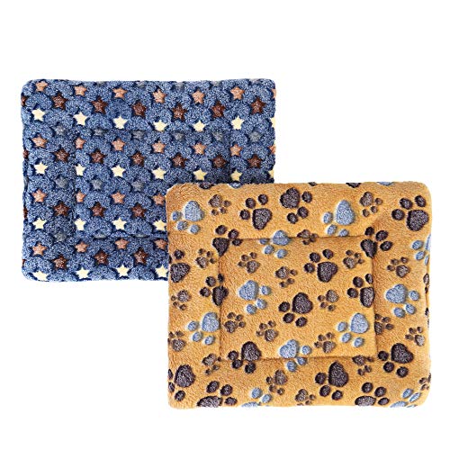 Mogoko 2Pcs Fleece Small Animal Beds, Warm Sleep Mat Pads For Guinea Pig Hamster Squirrel Hedgehog Rabbit Chinchilla #TOP16