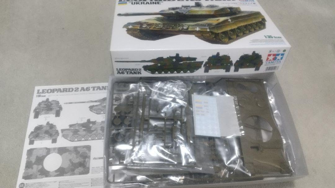 Amazon.co.jp: タミヤ1 35レオパルド2A6 エイブラムスM1A2 2種セット 