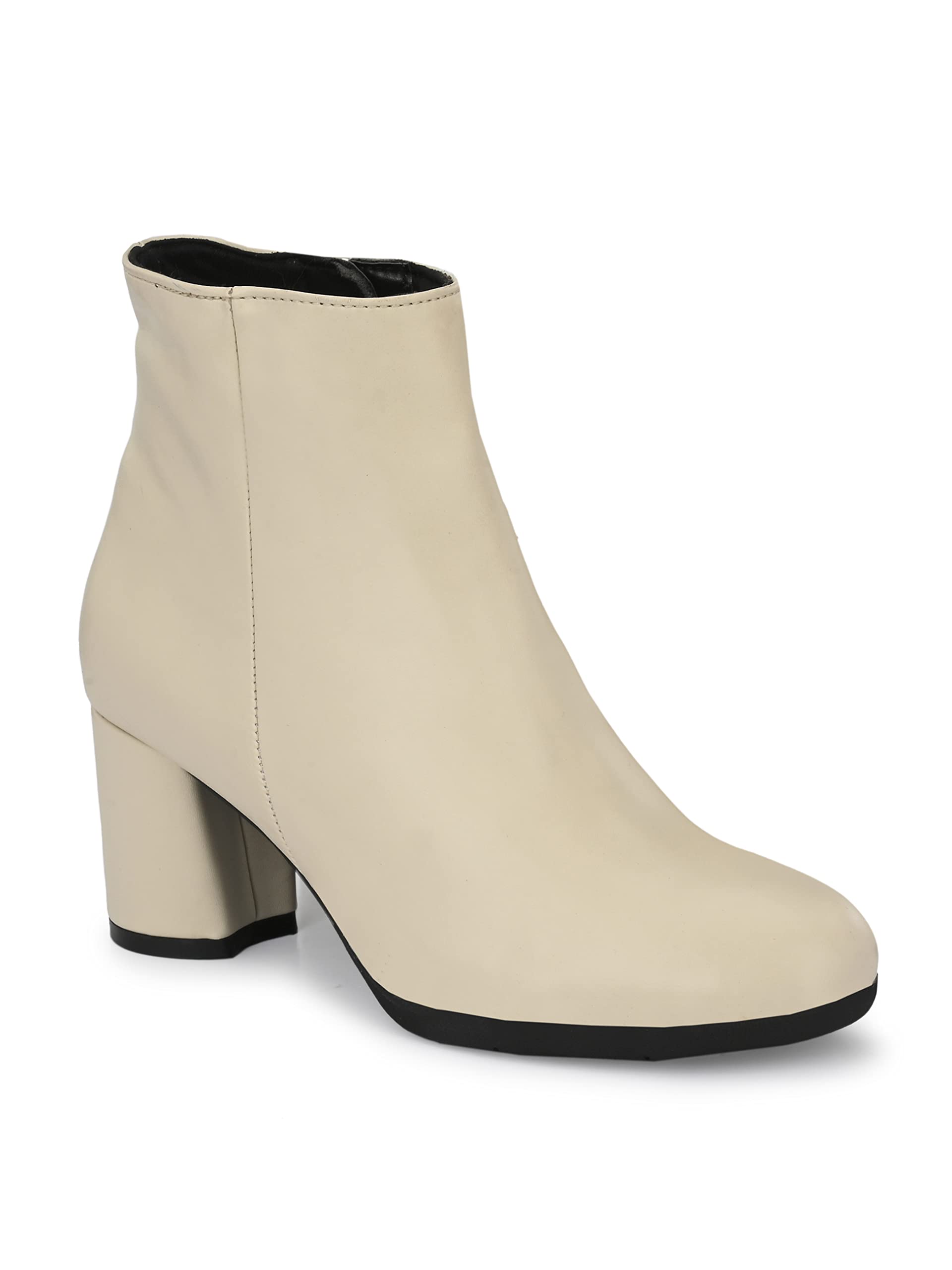 Delize Womens offwhite Chelsea Ankle Boots 57010-6 (B0BMQD9J1V) Amazon Price History, Amazon Price Tracker