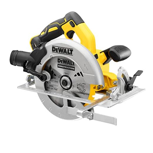 3. DEWALT DCS570N Cordless XR Brushless Circular Saw