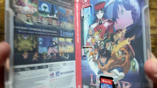 Watch Lunar Remastered Collection Nintendo Switch Unboxing on