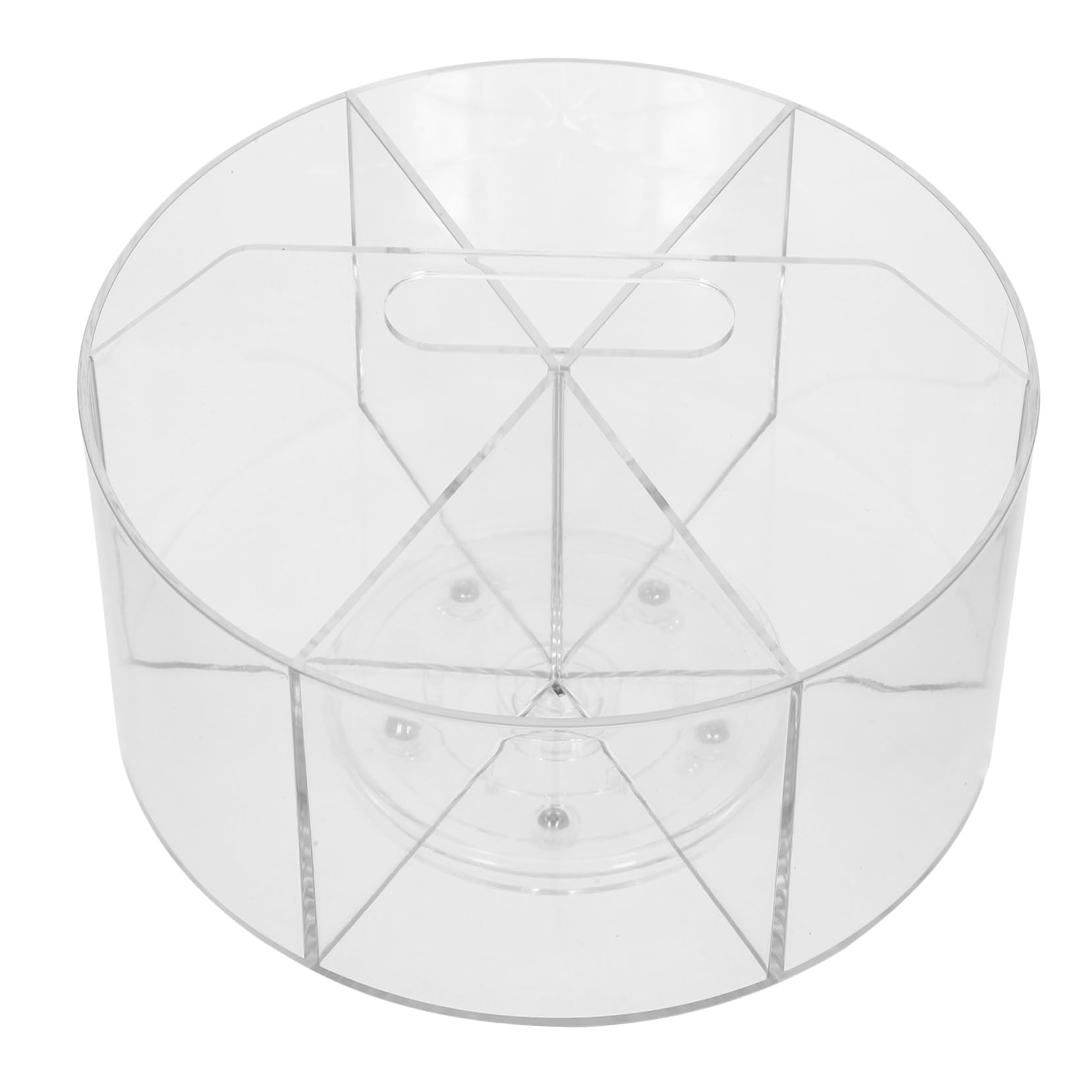 Porta Penne da Scrivania Rotante, Organizer in Acrilico | Design Moderno ed Elegante, Capacità Ragionata, Uso Versatile per Ufficio, Scuola e Casa