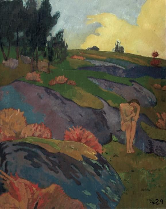 Tableau Mélancolie Paul Sérusier décoration de chambre 60x90cm