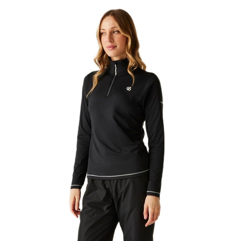 Dare 2B Women's Lowline Ii Core Stretch Midlayer - Black Size 10