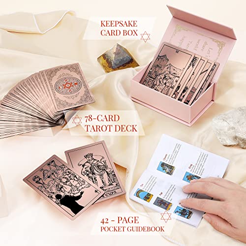 Tarot impermeable con guía para principiantes en español