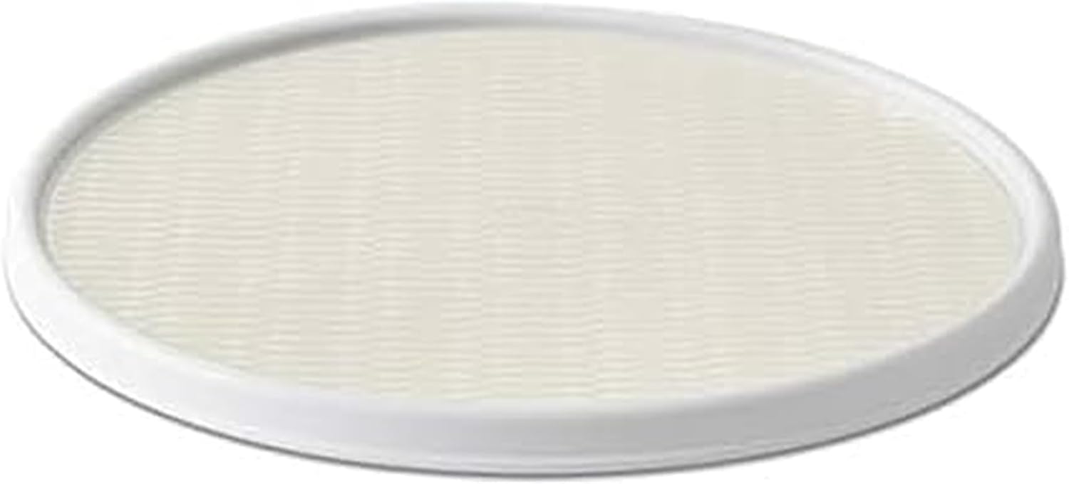 Copco Basics Non-Skid Turntable, 18-Inch, Cream